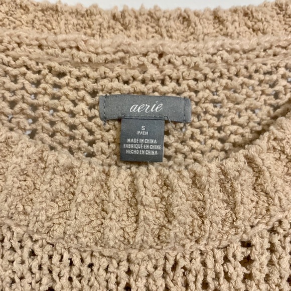 AERIE - KNIT NUDE SWEATER - Picture 3 of 6